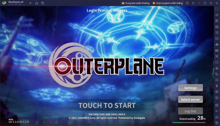 OUTERPLANE: Trải nghiệm cứu thế trên PC với BlueStacks