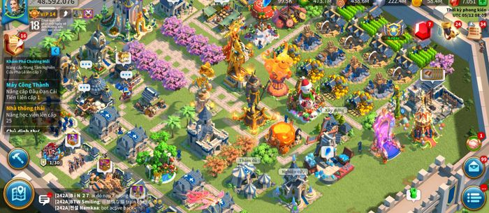 Hãy cùng tham gia siêu phẩm chiến thuật Rise of Kingdoms - Gamota trên PC với BlueStacks