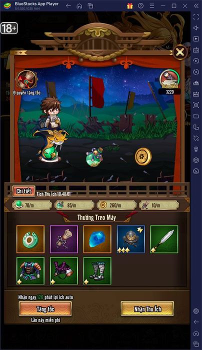 Trải nghiệm game Hư Linh Tam Quốc trên máy tính với BlueStacks