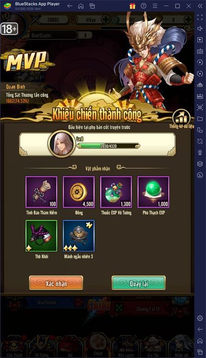 Trải nghiệm game Hư Linh Tam Quốc trên máy tính với BlueStacks