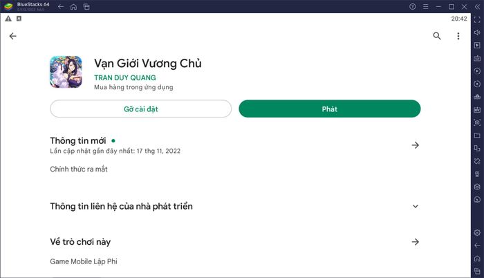 Trải nghiệm Vạn Giới Vương Chủ trên PC với BlueStacks