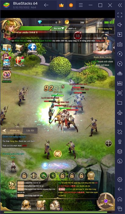 Trải nghiệm game nhập vai Kiếm Rồng - VTC trên PC với BlueStacks