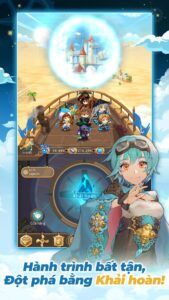 Khám phá vũ trụ cùng Airship Knights trên PC với BlueStacks