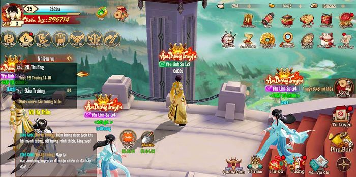 Trải nghiệm game Âm Dương Truyện trên máy tính với BlueStacks