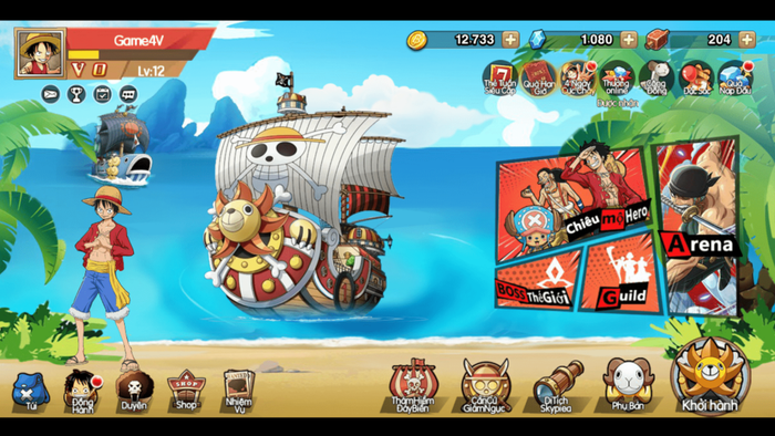 Tham gia ngay OP Đại Chiến, tựa game chiến thuật One Piece mới toanh vừa ra mắt trên PC