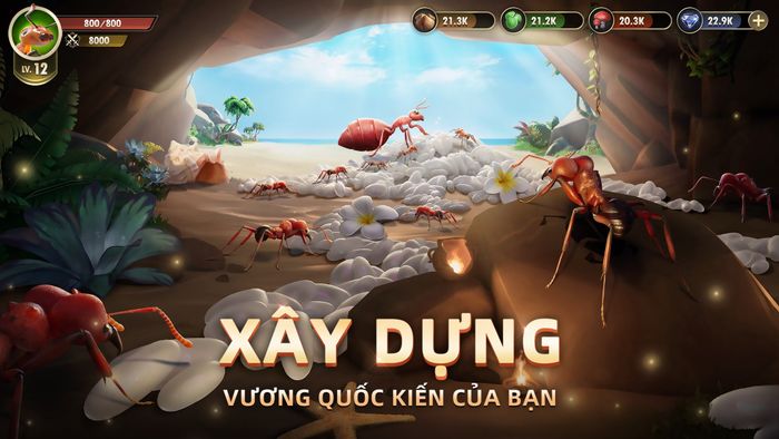 Vương Quốc Kiến - Gamota: Trải nghiệm chiến thuật mới lạ trên PC với BlueStacks