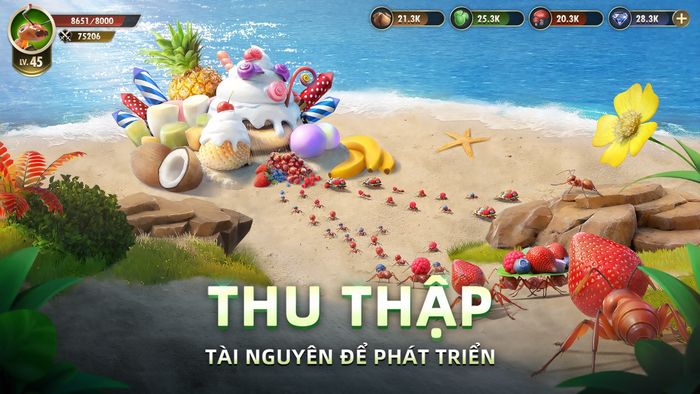 Vương Quốc Kiến - Gamota: Trải nghiệm game chiến thuật độc đáo trên PC cùng BlueStacks