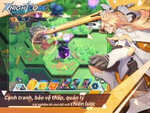 Knightcore Kingdom: Trò chơi chiến thuật thủ thành phong cách anime sắp ra mắt