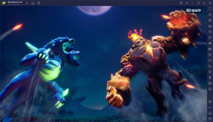 Trải nghiệm tựa game chiến thuật Giant Monster War trên máy tính với BlueStacks