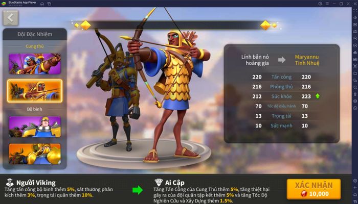 Rise of Kingdoms - Gamota: Trải nghiệm về nền văn minh Ai Cập vừa xuất hiện