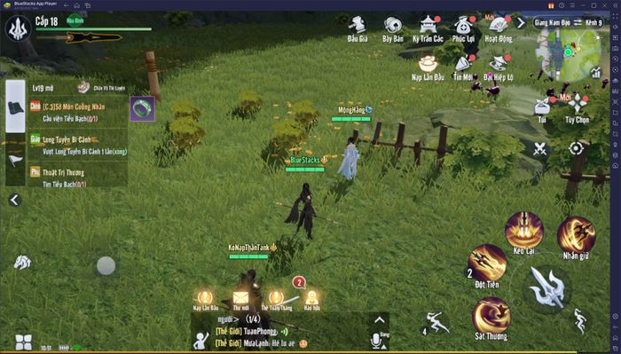 Trải nghiệm tựa game Võ Lâm Truyền Kỳ MAX trên PC với BlueStacks