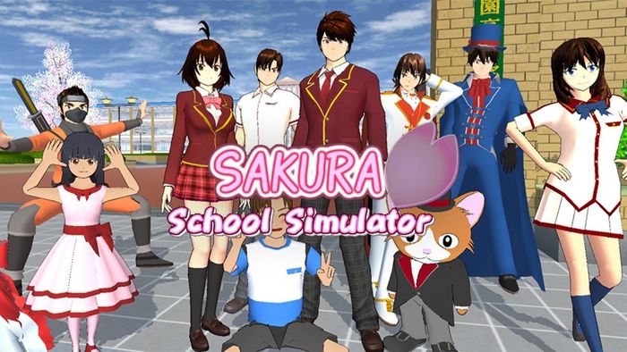 Thử vai học sinh khi chơi SAKURA School Simulator trên PC