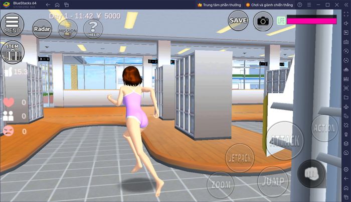 Khi cài đặt hoàn tất, biểu tượng của <b>SAKURA School Simulator</b> sẽ xuất hiện trên màn hình chính. Nhấn vào để bắt đầu chơi