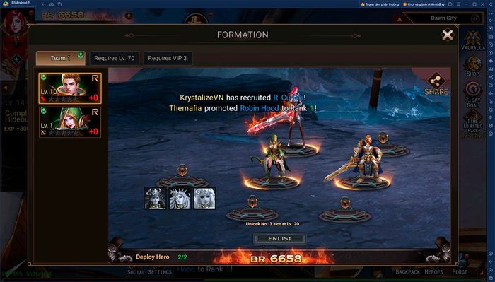 Trải nghiệm tựa game nhập vai Eternal Fury 3 Nostalgic MMO trên PC với BlueStacks