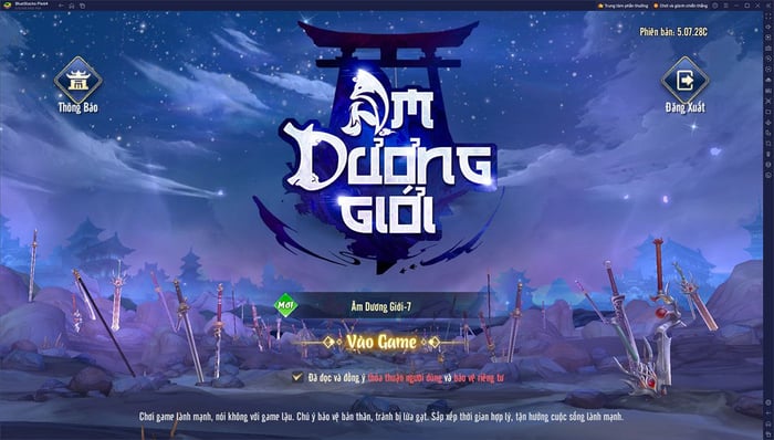 Chơi Dương Giới trên PC bằng BlueStacks