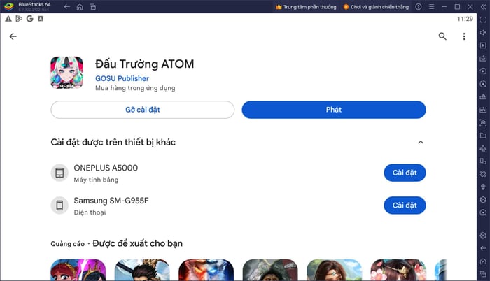 Chơi Đấu Trường ATOM trên PC với BlueStacks: Trải nghiệm chiến đấu trong thế giới tương lai