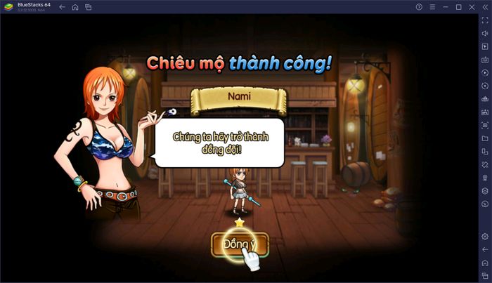 Chơi game chiến thuật Gomu Huyền Thoại trên PC với BlueStacks