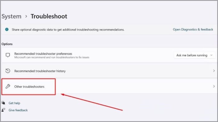 Hướng dẫn sử dụng Troubleshooting Windows 11 bước 4.1