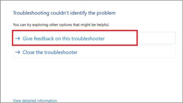 Làm thế nào khi Troubleshooting không phát hiện được lỗi