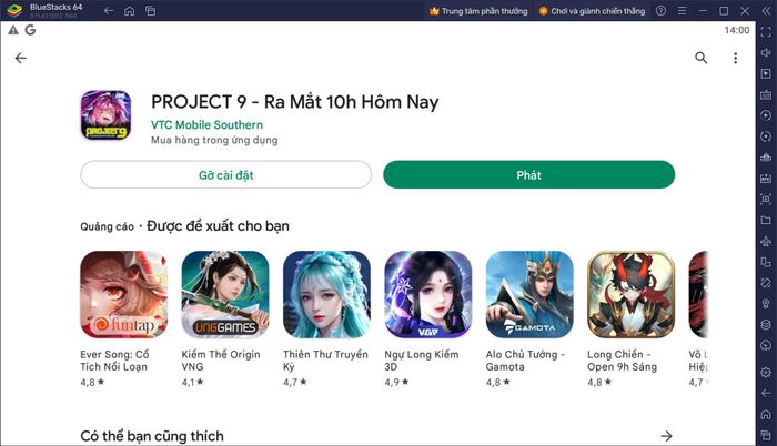 Chiến đấu vì lẽ đúng khi chơi PROJECT 9 trên PC