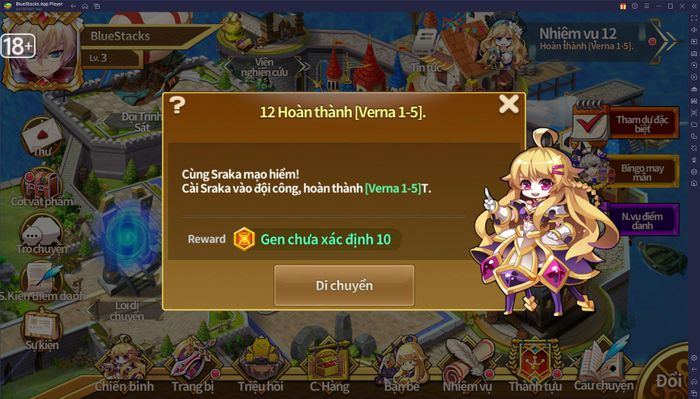 Hãy cùng chơi Super Fantasy War trên PC với BlueStacks nhé!