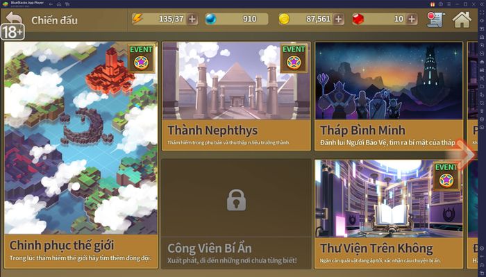 Chơi game Super Fantasy War trên PC với BlueStacks