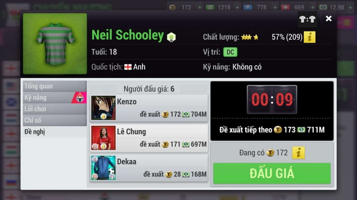 Top Eleven VNG: 4 lưu ý quan trọng khi lựa chọn cầu thủ