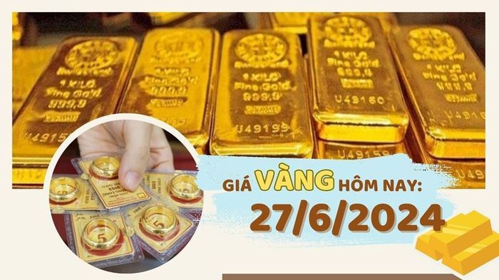 Giá vàng nhẫn sáng nay đã giảm nhẹ.