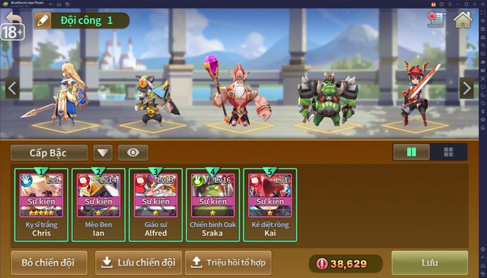 Hãy cùng chơi Super Fantasy War trên PC với BlueStacks nhé!