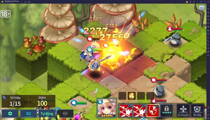 Hãy cùng chơi Super Fantasy War trên PC với BlueStacks nhé!