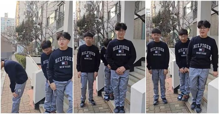 Ba con của Song Il Gook sở hữu chiều cao vượt trội so với cha mình