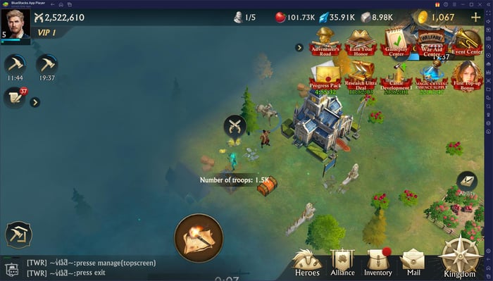 Chơi Misty Continent: Cursed Island trên PC với BlueStacks