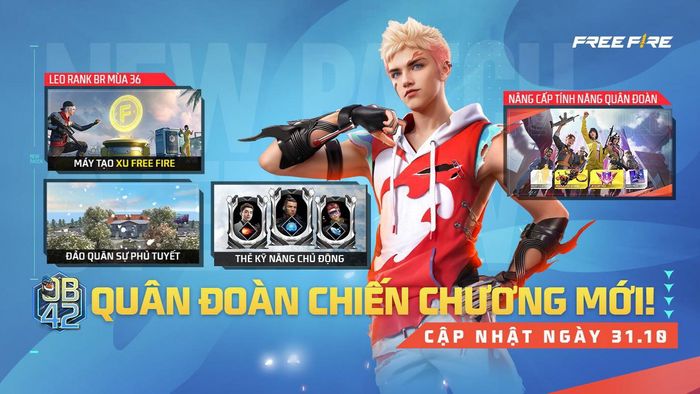 Free Fire: Thông tin chi tiết về bản cập nhật OB42 với các chế độ, hệ thống, nhân vật và bản đồ mới