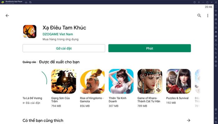 Hãy cùng khám phá game kiếm hiệp Xạ Điêu Tam Khúc trên PC với BlueStacks