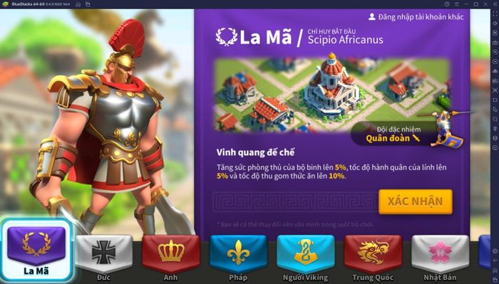 Các bước cần thiết cho tân binh khi mới bắt đầu chơi Rise of Kingdoms trên Gamota PC