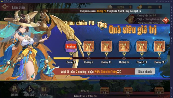 Trải nghiệm tựa game Huyễn Tưởng Tam Quốc trên PC với BlueStacks