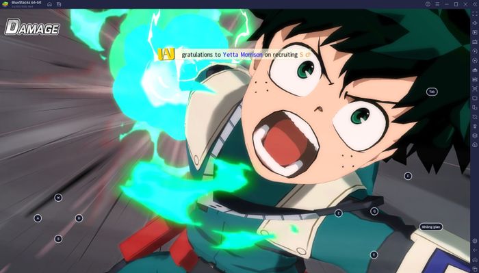 Khám phá game siêu anh hùng My Hero Academia: The Strongest Hero trên PC cùng BlueStacks