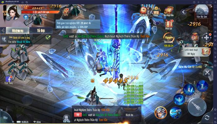 Trải nghiệm game nhập vai Giang Hồ Hiệp Ảnh trên máy tính với BlueStacks