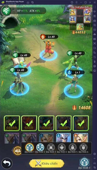 Trải nghiệm Hero AFK: Vương Quyền Chiến VNG trên PC với BlueStacks