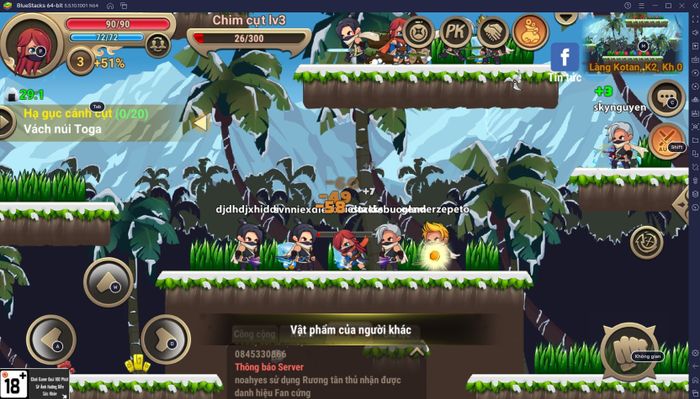 Trải nghiệm game ninja Gia Tộc Huyền Thoại trên PC với BlueStacks