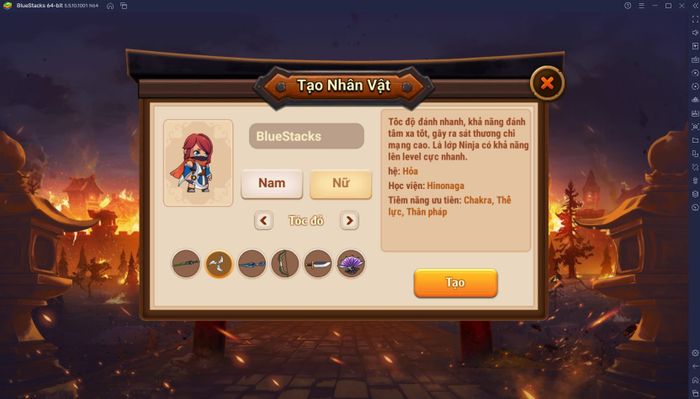 Khám phá game ninja Gia Tộc Huyền Thoại trên PC với BlueStacks