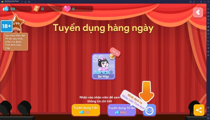 Thử khả năng quản lý Bệnh Viện Kỳ Thú trên máy tính với BlueStacks