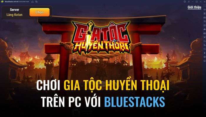 Thử sức với game ninja Gia Tộc Huyền Thoại trên máy tính cùng BlueStacks