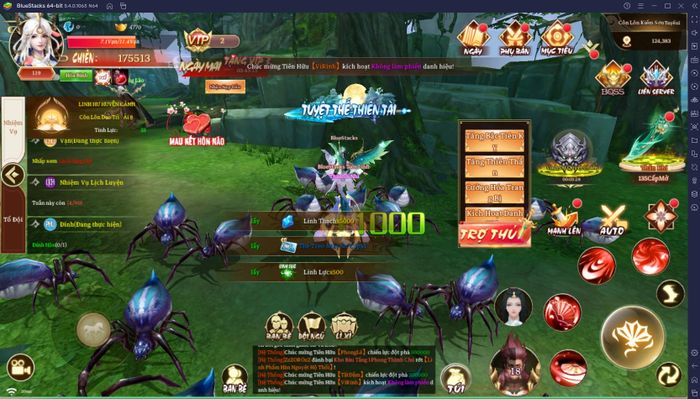 Trải nghiệm game Tiên Linh Ký trên máy tính với BlueStacks