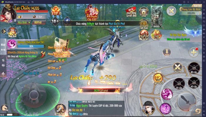 Chơi game Cửu Mộng Tiên Vực trên PC với BlueStacks