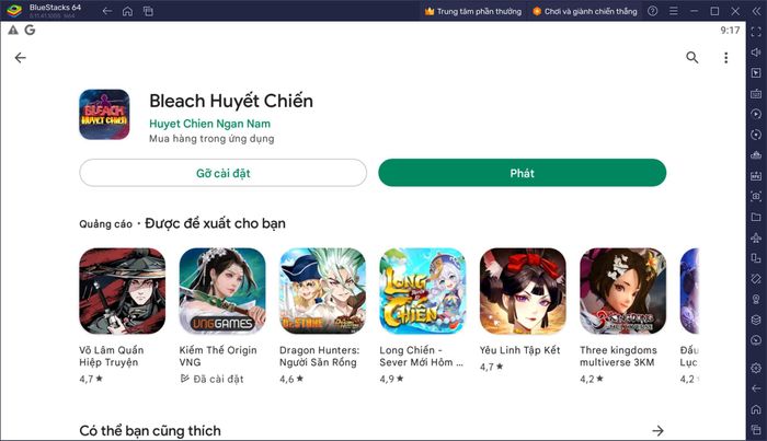 Hóa thân thành Tử Thần trong Bleach Huyết Chiến trên PC qua BlueStacks