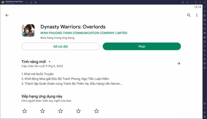 Trải nghiệm trò chơi nhập vai hành động Dynasty Warriors: Overlords trên PC với BlueStacks