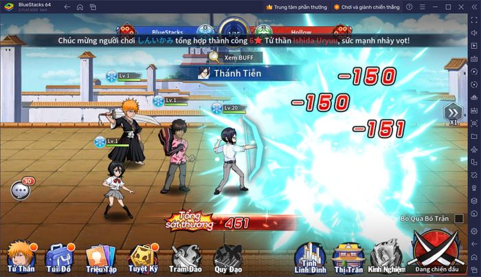 Trải nghiệm Bleach Huyết Chiến trên PC với BlueStacks và trở thành Tử Thần huyền thoại