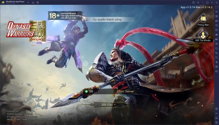 Hãy thử cảm giác chơi game nhập vai hành động Dynasty Warriors: Overlords trên PC với BlueStacks