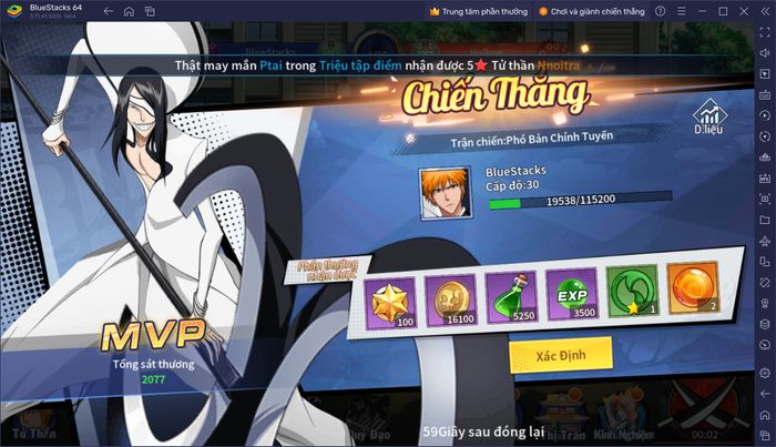 Hóa thân thành tử thần trong Bleach Huyết Chiến trên PC qua BlueStacks